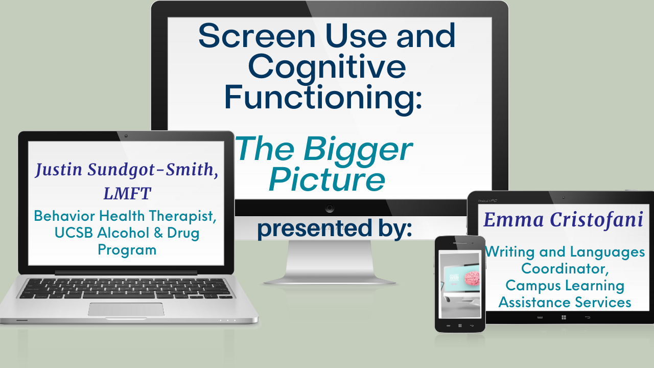 Screen Use and Cognitive Functioning:The Bigger Picture