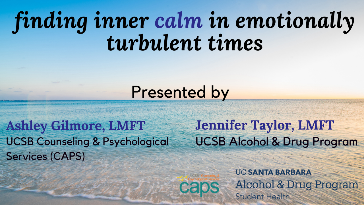 Finding Inner Calm In Emotionally Turbulent Times