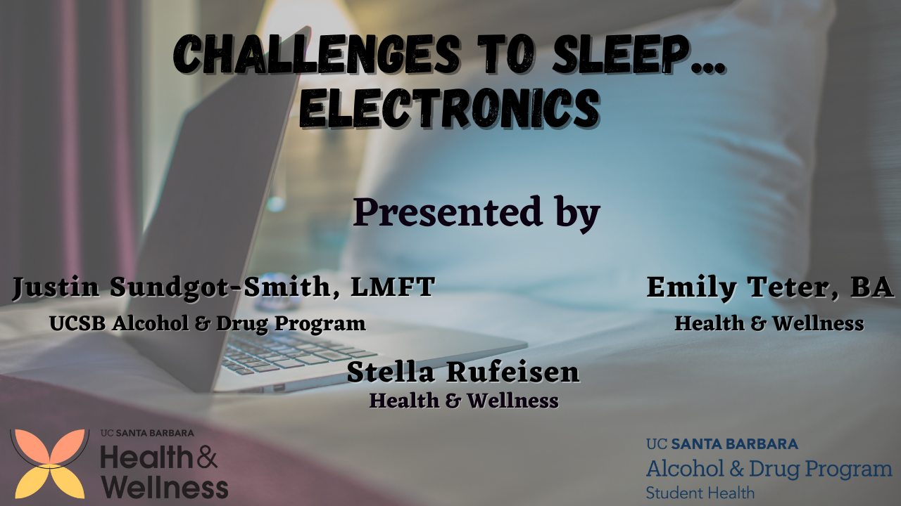 Challenges To Sleep... Electronics