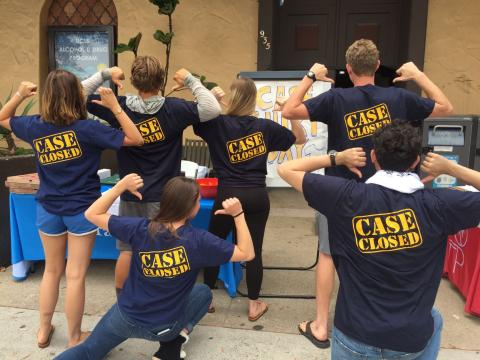 UCSB Alcohol & Drug Program. CASE Program. CASE Closed T-shirt